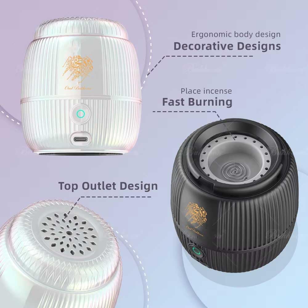 المبخرة الكهربائية المحمولة | Portable Electric Incense Burner